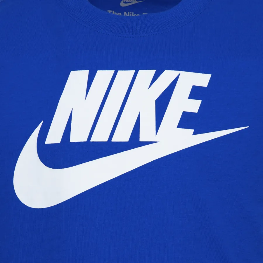 NIKE KID'S FUTURA EVERGREEN BLUE TEE