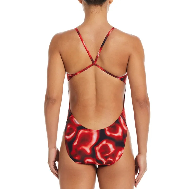 Nike - Women's Digi Haze Cutout One Piece (University Red)