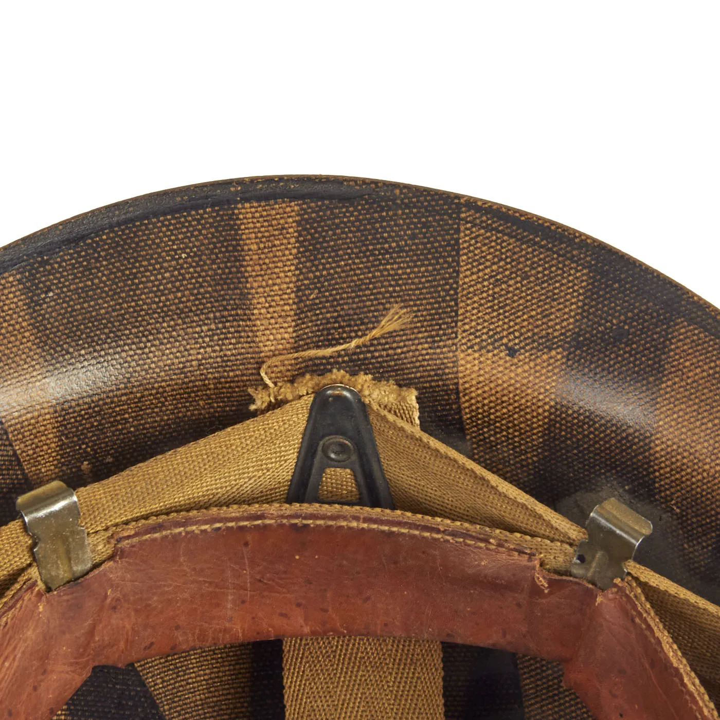 Original U.S. WWII M1 Helmet Liner By CAPAC Cold War Converted OPFOR Aggressor Helmet