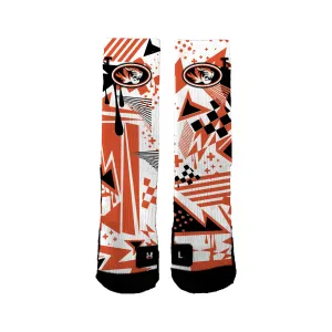 Osmond Lady Tigers Basketball Skatedeck Socks