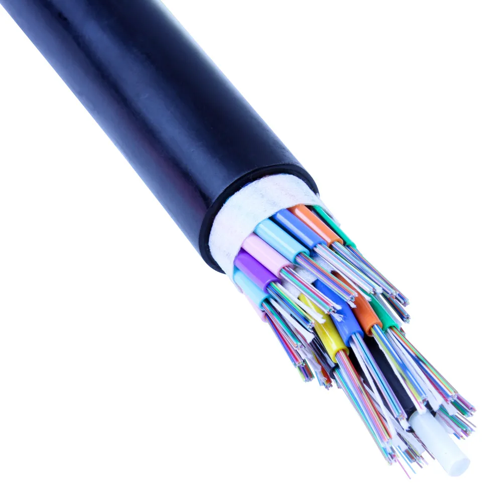 OSP Outdoor Dry Loose Tube, Non-Armored, All Dielectric, OS2 Single Mode Fiber Optic Cable