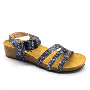 Plakton 241007 Pewter Glitter Sandals