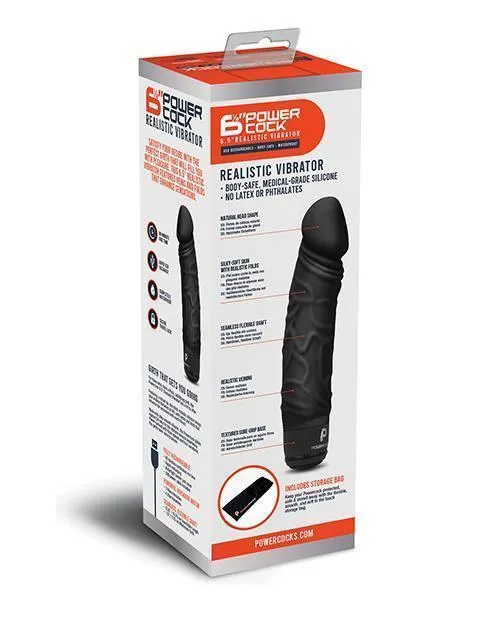 Powercocks 6.5" Realistic Vibrator