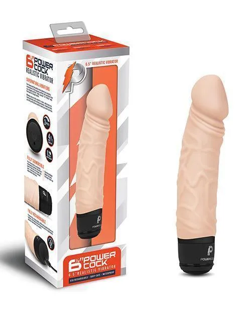 Powercocks 6.5" Realistic Vibrator