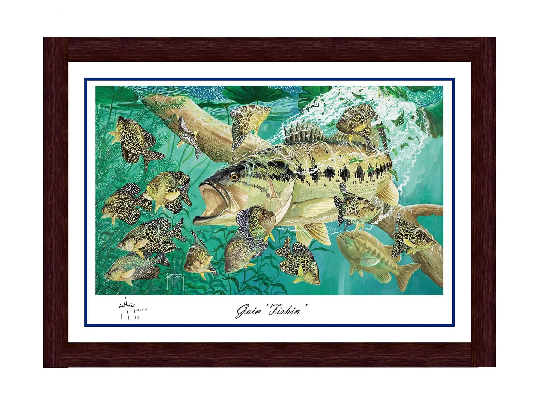 "Goin' Fishin' " Limited Edition Lithograph