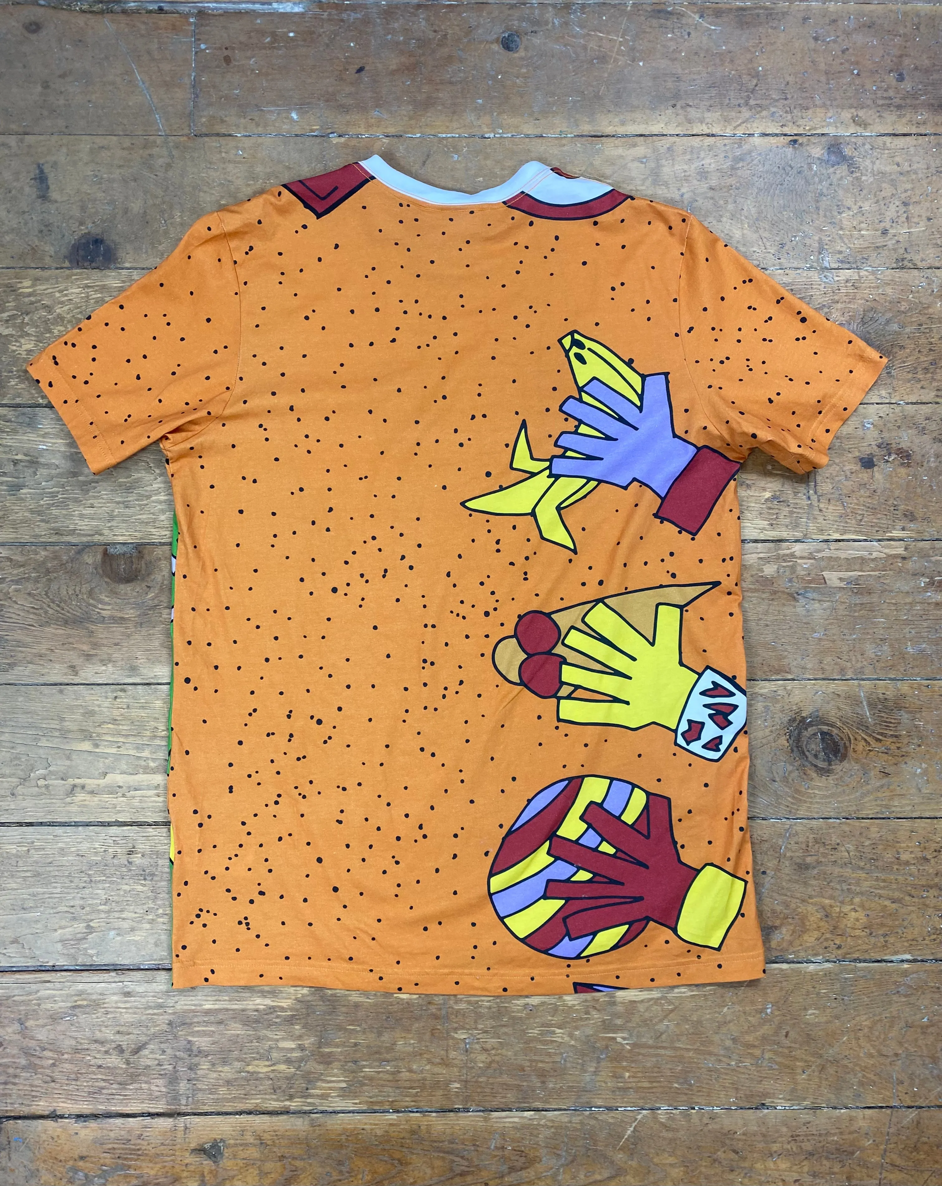 Rare Limited Edition Beach Alligator Graphic T Shirt by Adidas