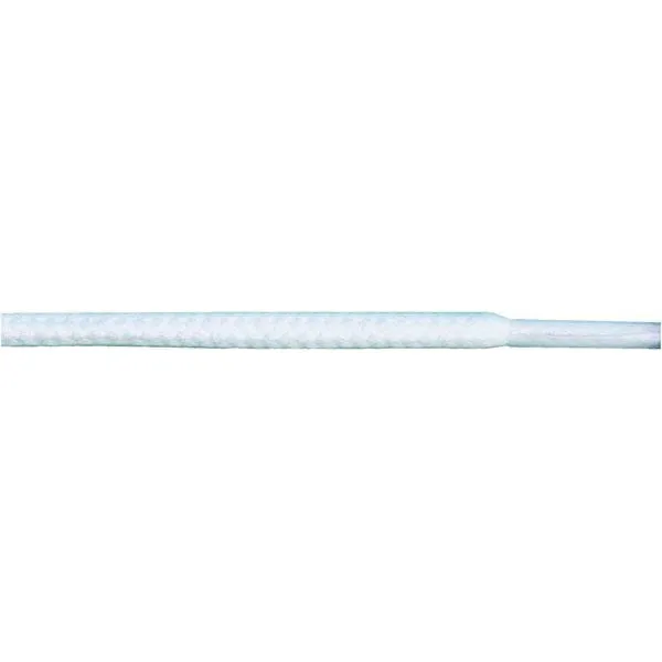 Round 3/16" - White (12 Pair Pack) Shoelaces