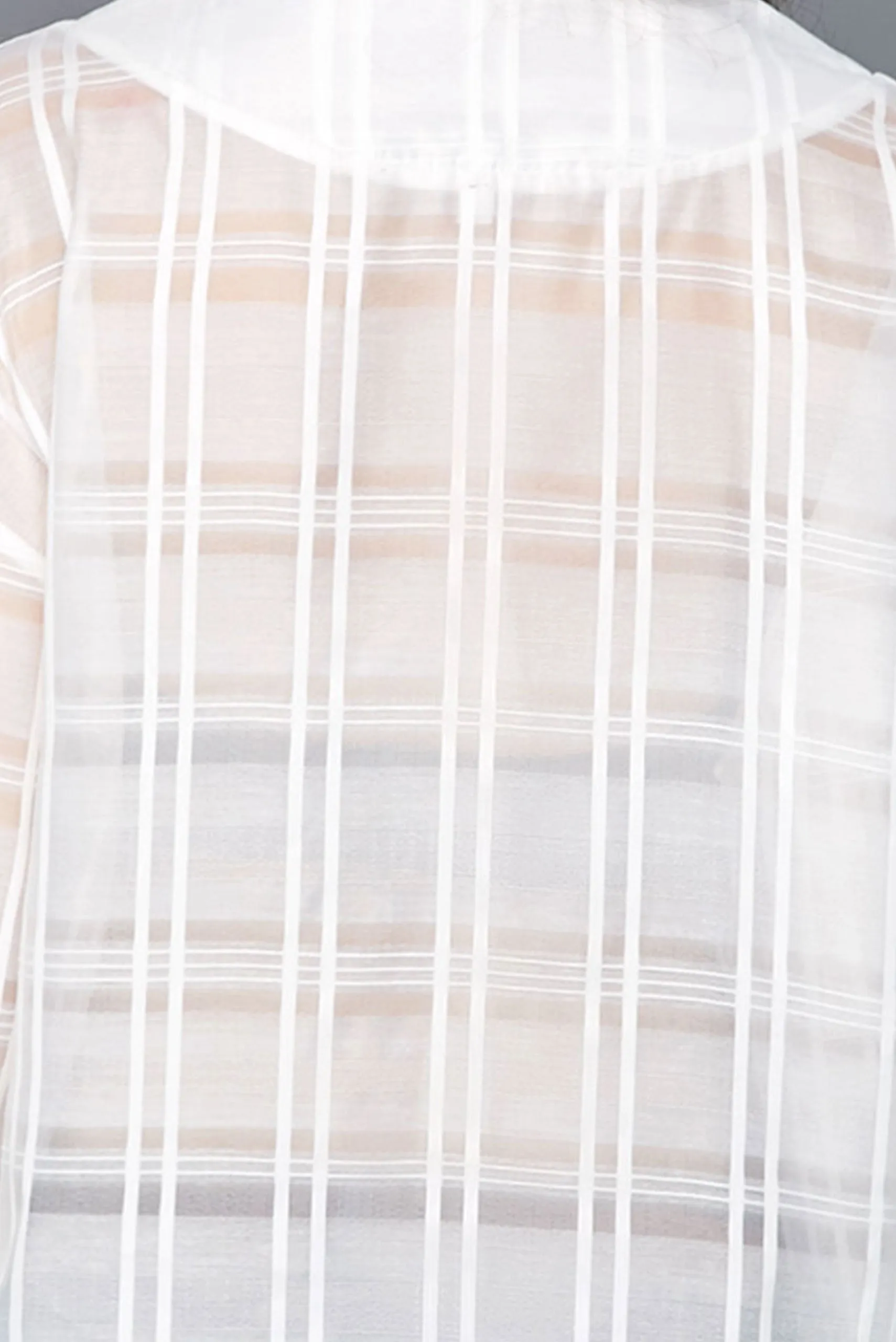 Semi Sheer Tunic Top