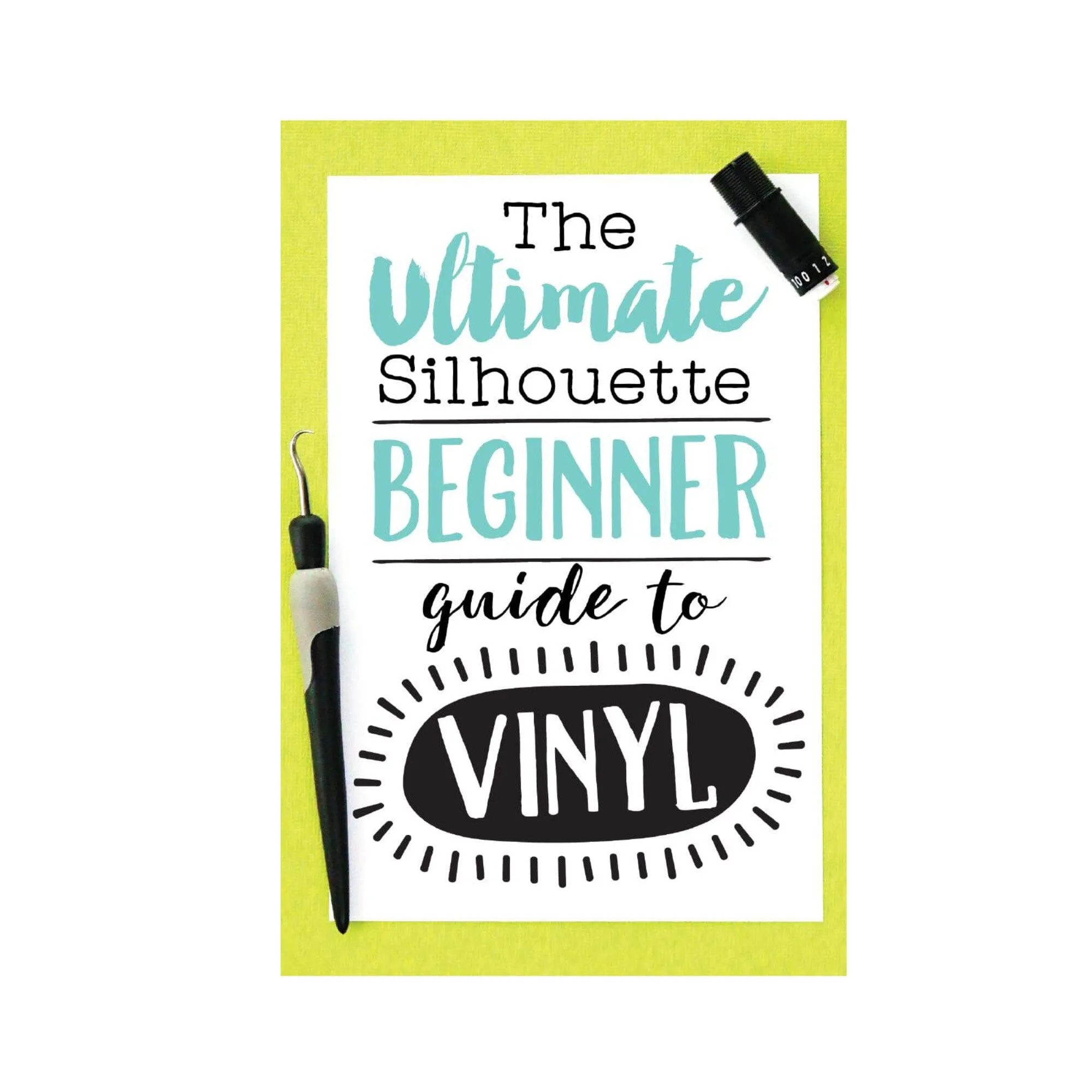 Silhouette Black Cameo 5 w/ Deluxe Blade & Tool Pack, Mat Pack, Guides, Designs