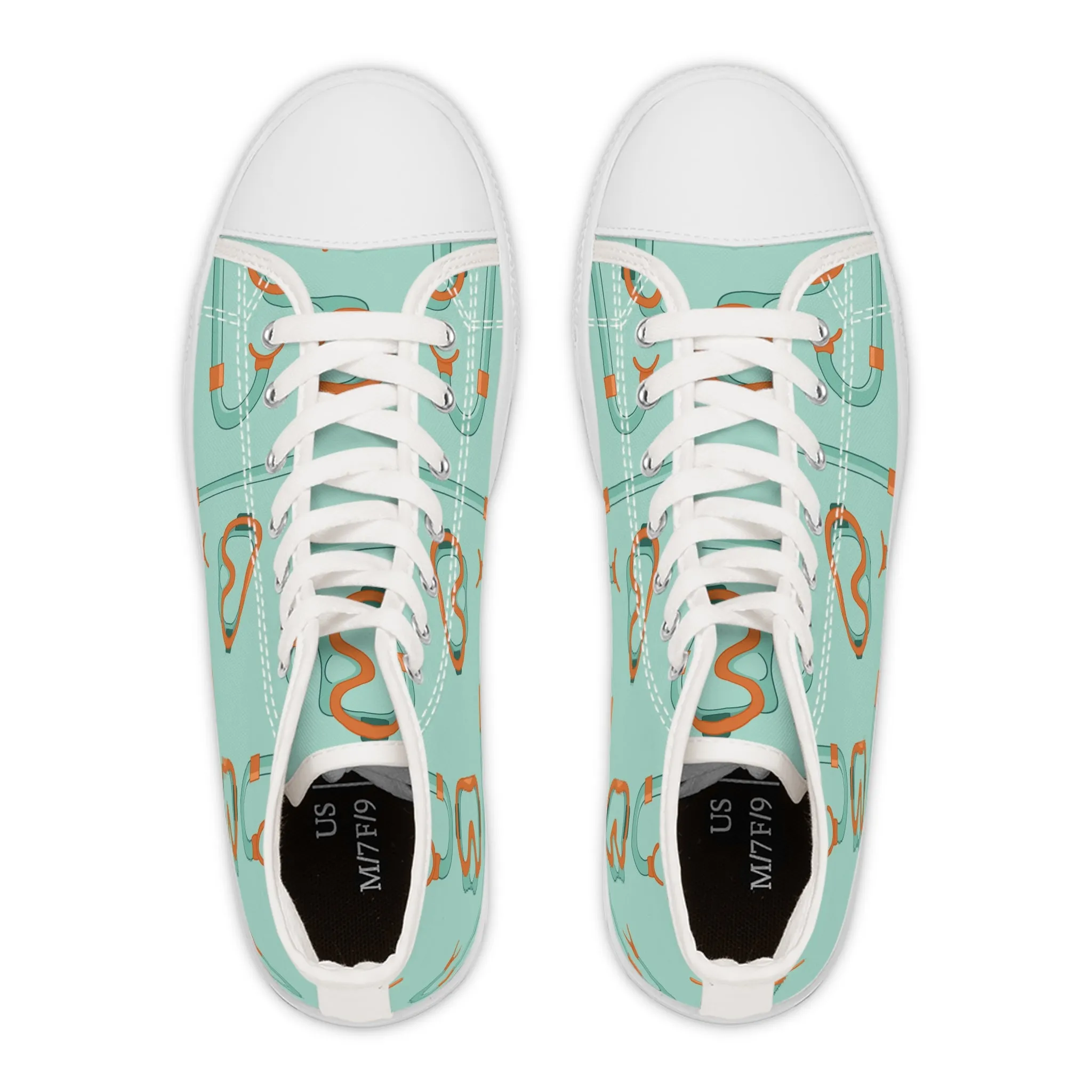Snorkeling Women's High Top Sneakers
