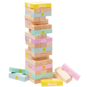 Sunnylife Giant Jumbling Tower Smiley S3WGTWSM
