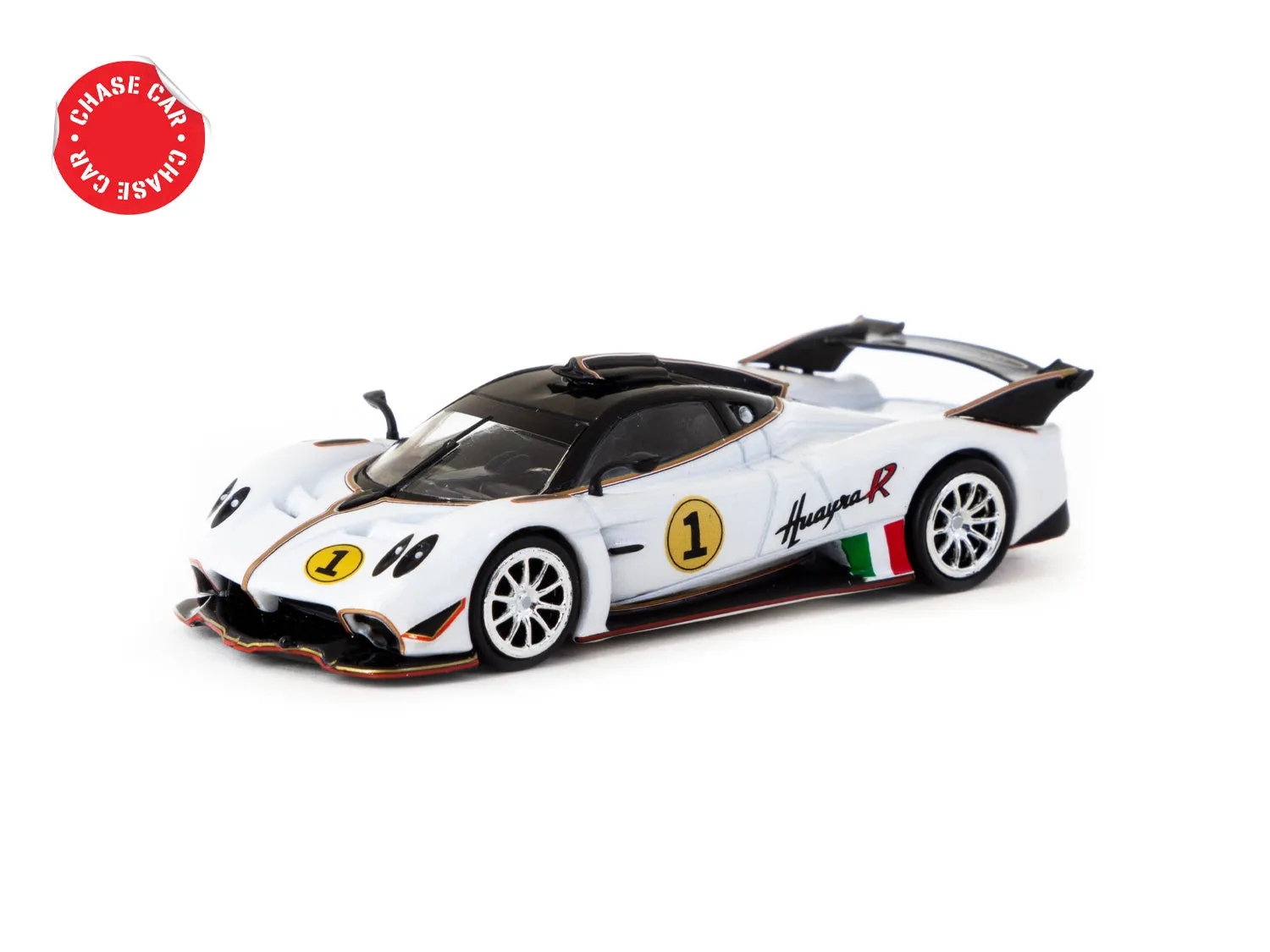 Tarmac Works 1/64 Pagani Huayra R Bianco Benny - LAMLEY Special Edition - GLOBAL64