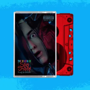 The Death of Slim Shady (Coup de Grce) Red Translucent Cassette