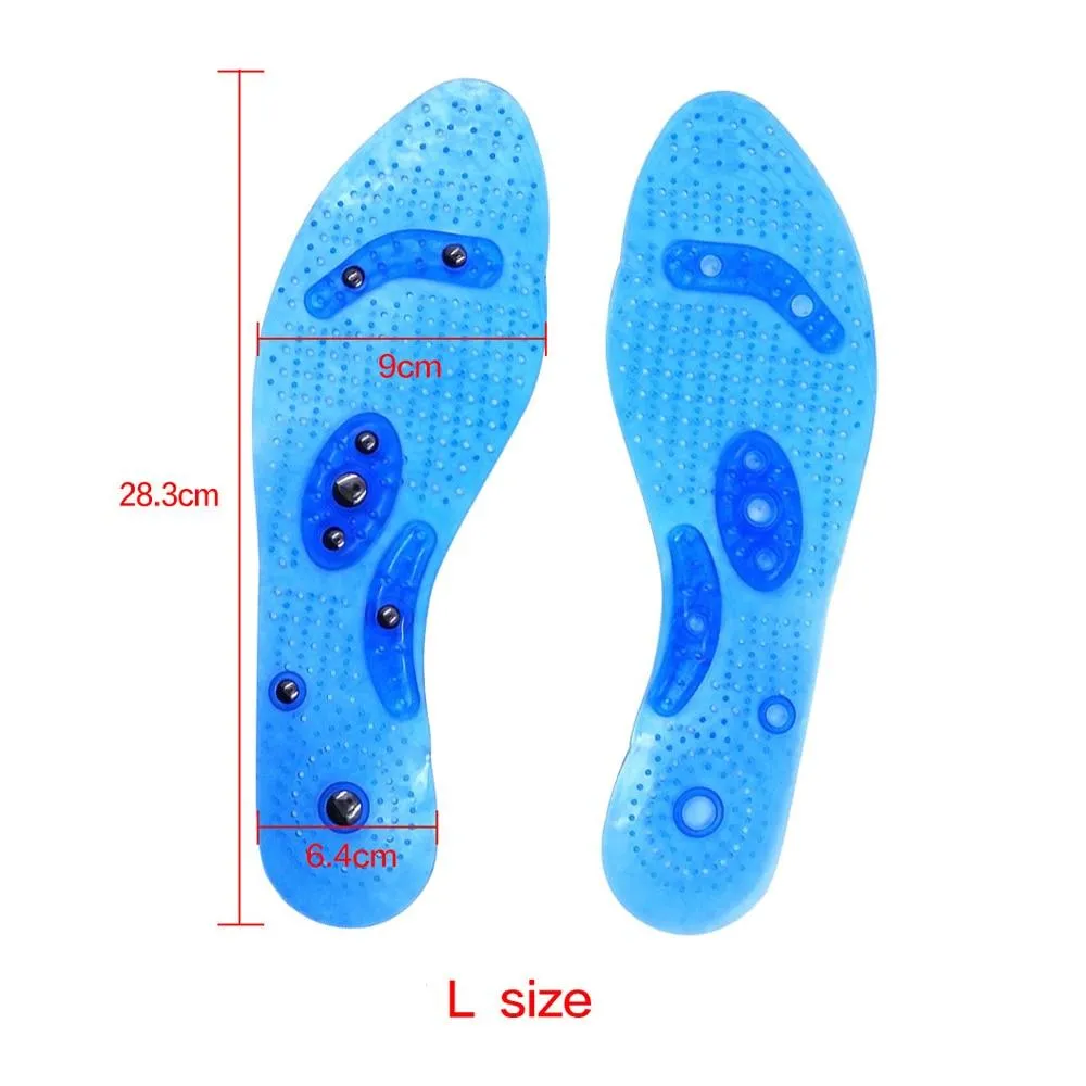 Unisex Body Detox Slimming Magnetic Therapy Foot Acupuncture Insoles