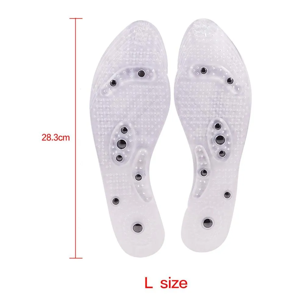 Unisex Body Detox Slimming Magnetic Therapy Foot Acupuncture Insoles