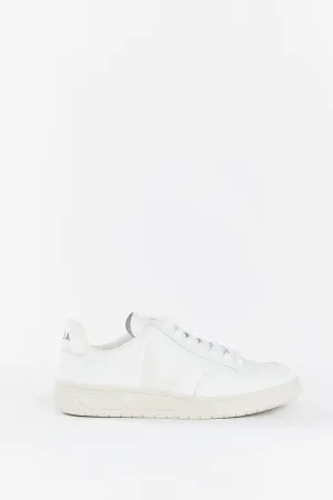 VEJA V-12 LEATHER EXTRA WHITE