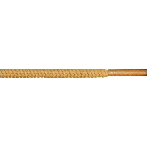 Wholesale Round 3/16" - Khaki (12 Pair Pack) Shoelaces