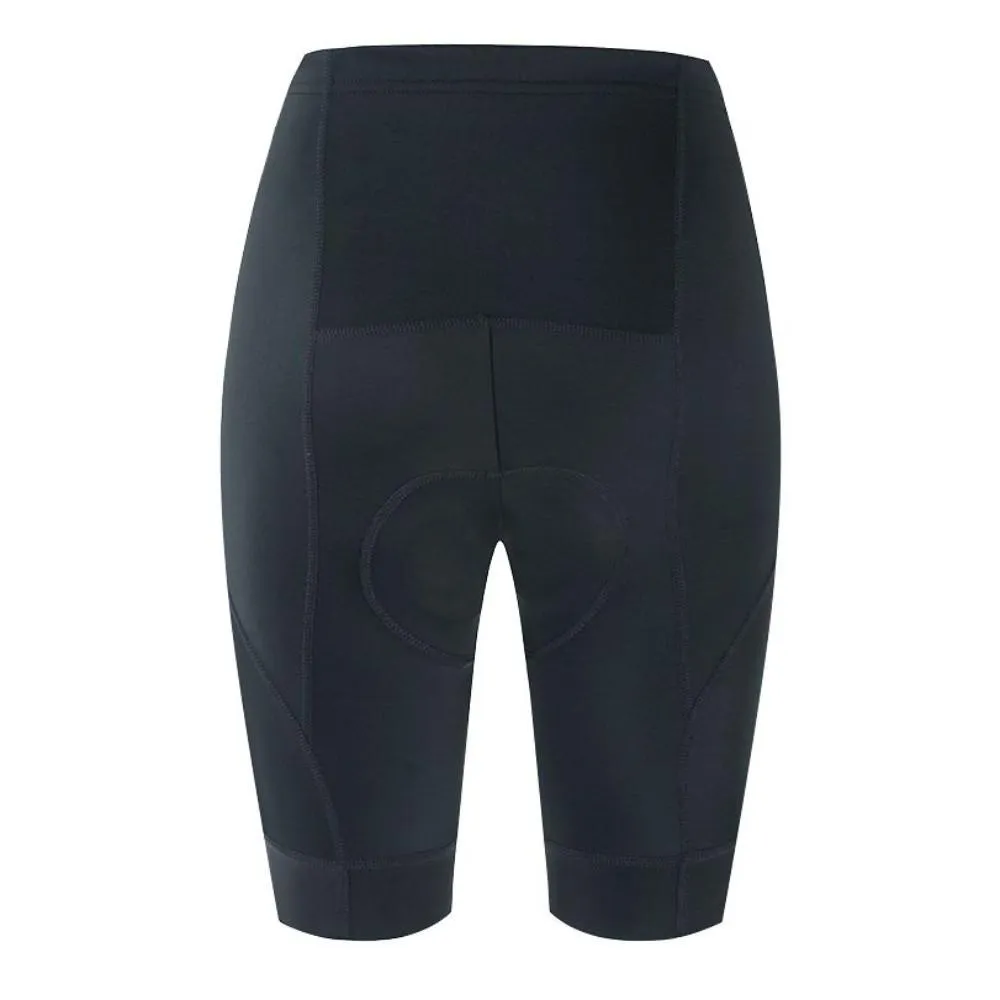 YKYW Women’s Pro Team Cycling Shorts Dual-density Foam Cushion Long-distance 8H Ride Italian MITI Webbing Black